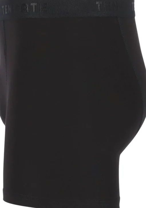 TEN CATE Basics men classic shorts met gulp (2-pack), heren boxers normale lengte, zwart