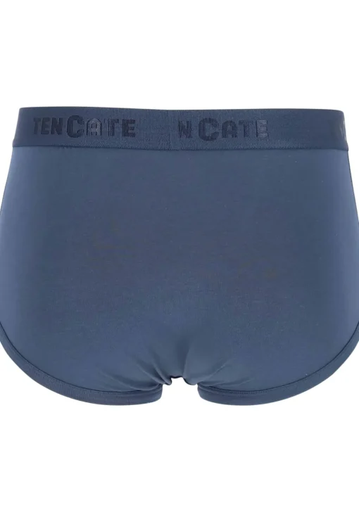 TEN CATE Basics men classic slip met gulp (2-pack), heren heupslips, blauw