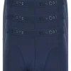 TEN CATE Basics men shorts (4-pack), heren boxers normale lengte, blauw