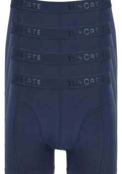 TEN CATE Basics men shorts (4-pack), heren boxers normale lengte, blauw