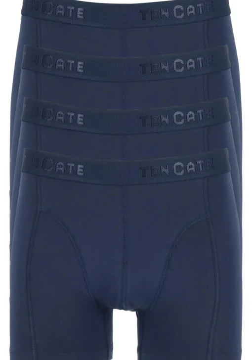 TEN CATE Basics men shorts (4-pack), heren boxers normale lengte, blauw