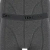 TEN CATE Basics men shorts (2-pack), heren boxers normale lengte, antraciet grijs melange