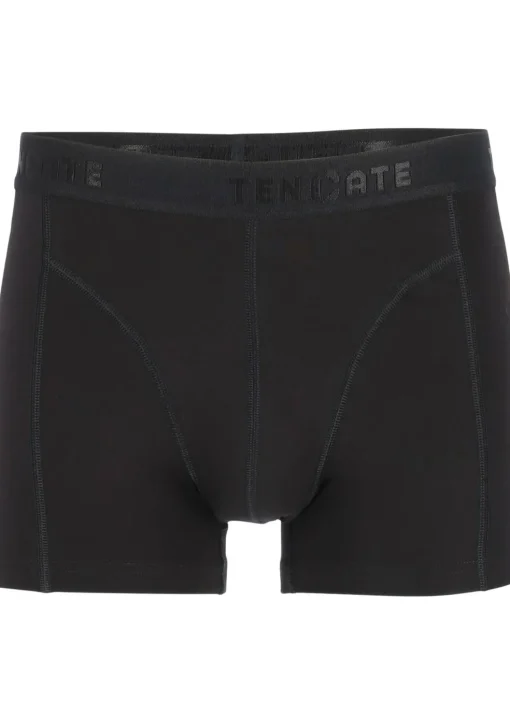 TEN CATE Basics men shorty (2-pack), heren boxers kort, zwart