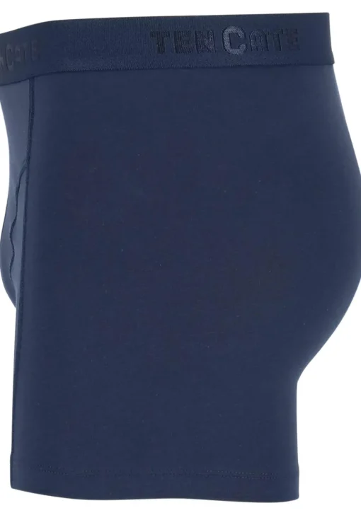 TEN CATE Basics men shorts (4-pack), heren boxers normale lengte, blauw