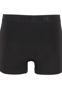 TEN CATE Basics men shorty (2-pack), heren boxers kort, zwart