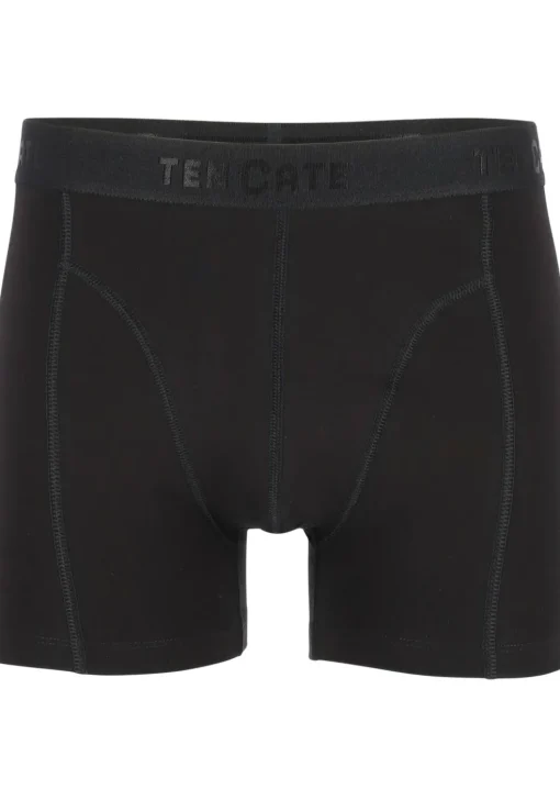 TEN CATE Basics men shorts (4-pack), heren boxers normale lengte, zwart