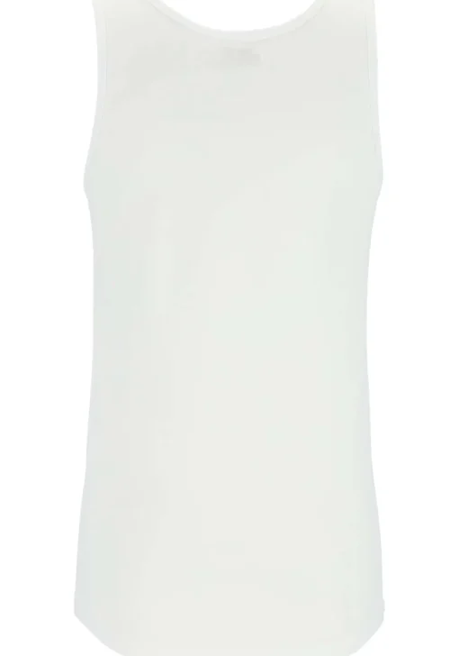 TEN CATE Basics men singlet (2-pack), heren hemden O-hals, wit
