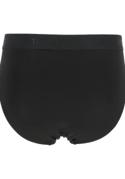 TEN CATE Basics men slip (2-pack), heren sportslips, zwart