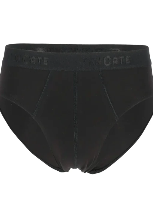 TEN CATE Basics men slip (2-pack), heren sportslips, zwart