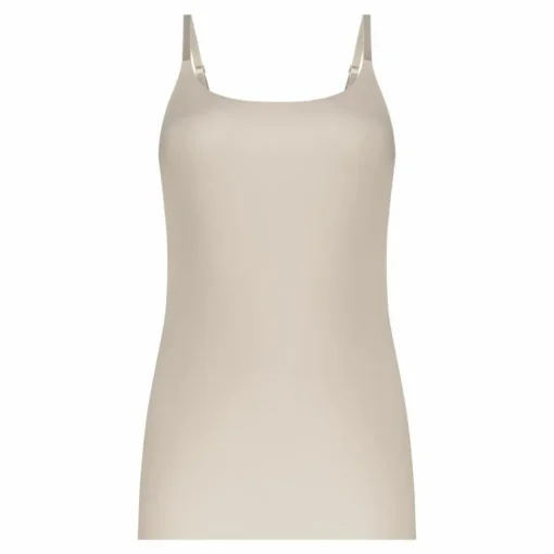 TEN CATE Secrets Lace women spaghetti top (1-pack), dames singlet, amandelkleurig