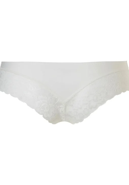 TEN CATE Secrets Lace women brazilian (1-pack), dames slip lage taille, off white
