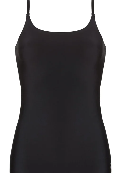 TEN CATE Secrets women spaghetti top (1-pack), dames hemd smalle bandjes, zwart