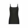 TEN CATE Secrets women spaghetti top shape (1-pack), dames singlet, zwart