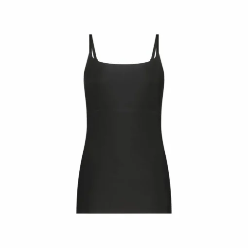 TEN CATE Secrets women spaghetti top shape (1-pack), dames singlet, zwart