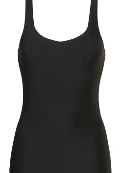 TEN CATE Secrets women top 2-way (1-pack), dames hemd O- en V-hals, zwart