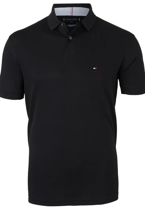 Tommy Hilfiger 1985 regular fit polo, zwart