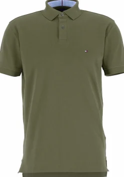 Tommy Hilfiger 1985 Regular Fit polo, groen, Army Green