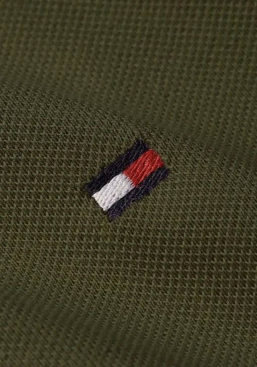 Tommy Hilfiger 1985 Regular Fit polo, groen, Army Green