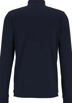 Tommy Hilfiger 1985 regular long sleeve polo, donkerblauw (Desert Sky)