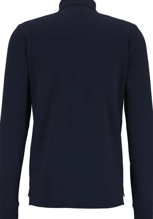 Tommy Hilfiger 1985 regular long sleeve polo, donkerblauw (Desert Sky)