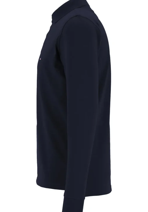 Tommy Hilfiger 1985 regular long sleeve polo, donkerblauw (Desert Sky)