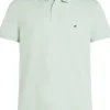 Tommy Hilfiger 1985 Regular Polo, heren poloshirt, kichtgroen