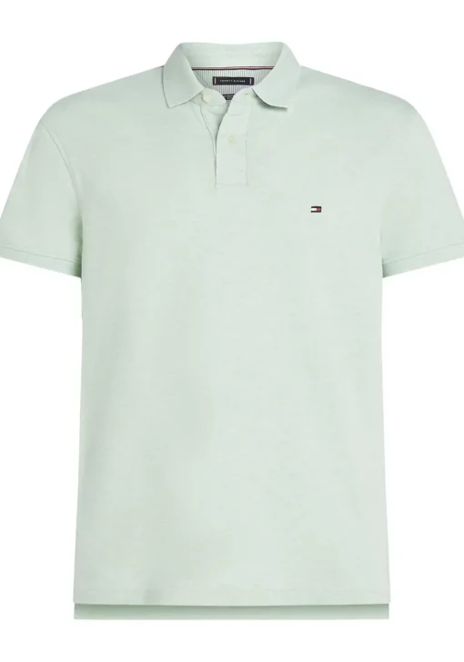 Tommy Hilfiger 1985 Regular Polo, heren poloshirt, kichtgroen