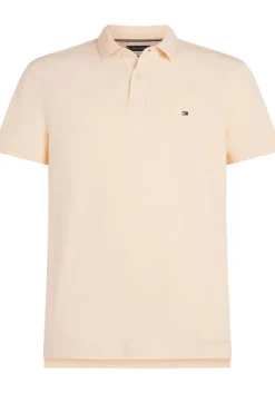 Tommy Hilfiger 1985 Regular Polo, heren poloshirt, licht zalm oranje