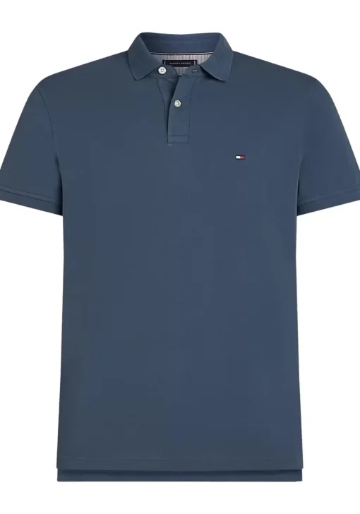 Tommy Hilfiger 1985 Regular Polo, heren poloshirt, blauw