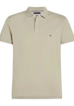 Tommy Hilfiger 1985 Regular Polo, heren poloshirt, beige