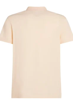 Tommy Hilfiger 1985 Regular Polo, heren poloshirt, licht zalm oranje