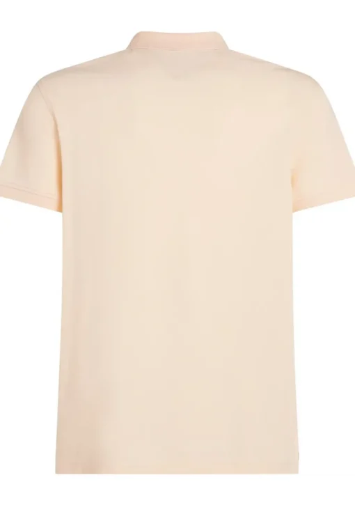 Tommy Hilfiger 1985 Regular Polo, heren poloshirt, licht zalm oranje