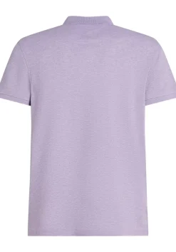 Tommy Hilfiger 1985 Regular Polo, heren poloshirt, lila melange