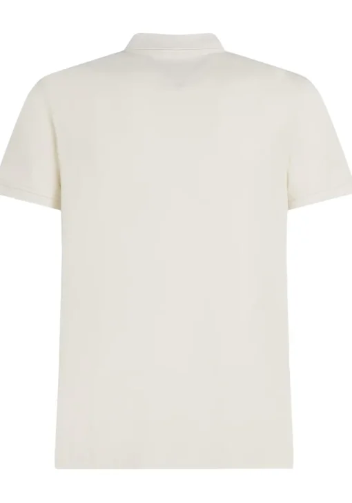 Tommy Hilfiger 1985 Regular Polo, heren poloshirt, offwhite