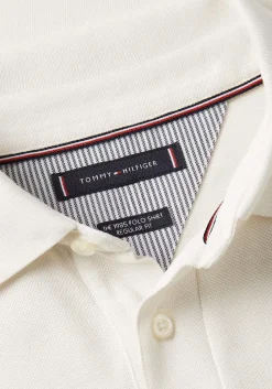 Tommy Hilfiger 1985 Regular Polo, heren poloshirt, offwhite