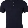 Tommy Hilfiger 1985 slim fit polo, donkerblauw, Desert Sky