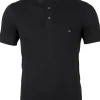 Tommy Hilfiger 1985 slim fit polo, zwart
