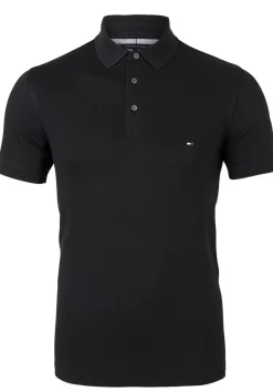 Tommy Hilfiger 1985 slim fit polo, zwart