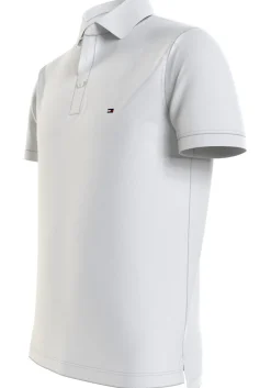 Tommy Hilfiger 1985 slim fit polo, wit