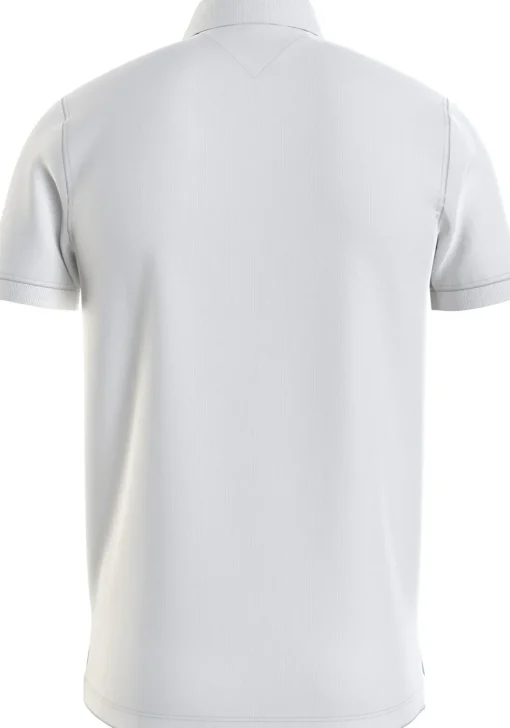 Tommy Hilfiger 1985 slim fit polo, wit