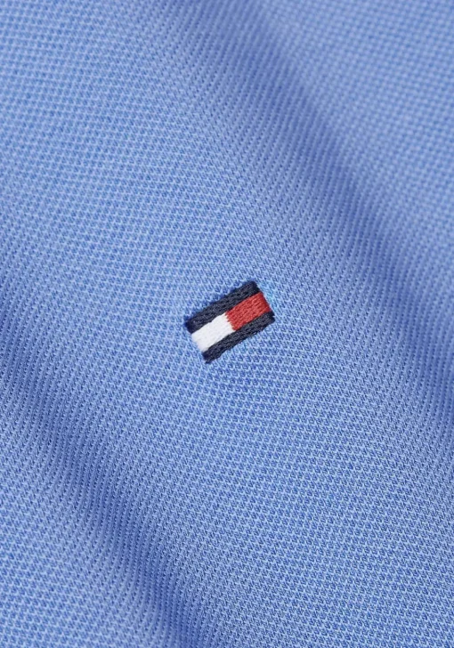 Tommy Hilfiger 1985 Slim Polo, heren poloshirt, middenblauw