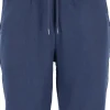 Tommy Hilfiger Authentic short, heren joggingbroek kort, normale dikte, donkerblauw