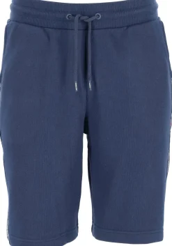 Tommy Hilfiger Authentic short, heren joggingbroek kort, normale dikte, donkerblauw