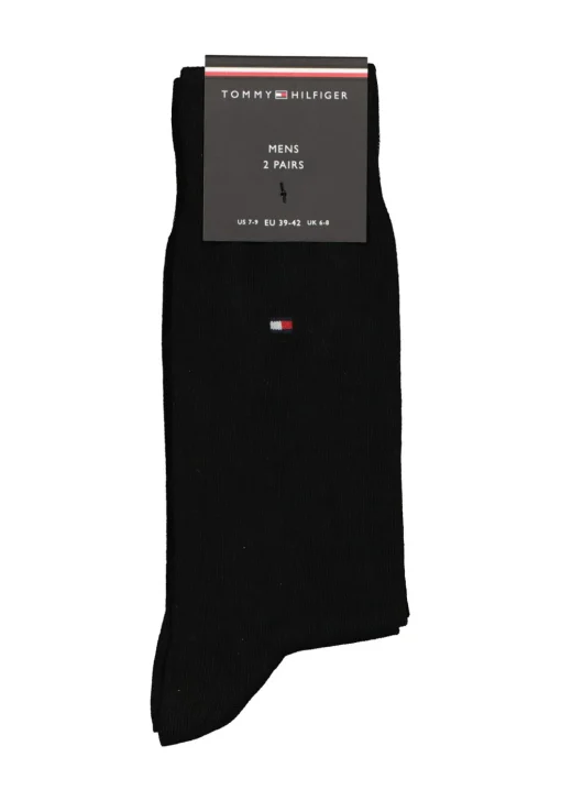 Tommy Hilfiger Classic Socks (2-pack), herensokken katoen, zwart