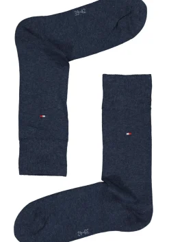 Tommy Hilfiger Classic Socks (2-pack), herensokken katoen, jeans blauw