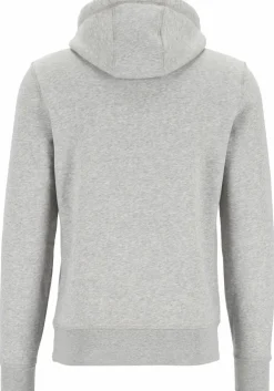 Tommy Hilfiger Core Tommy logo hoody, regular fit heren sweathoodie, grijs melange