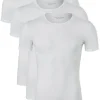 Tommy Hilfiger Cotton stretch T-shirts (3-pack), heren T-shirts O-hals, wit