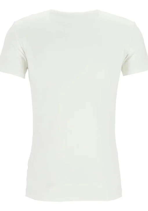 Tommy Hilfiger Cotton stretch T-shirts (3-pack), heren T-shirt V-hals, zwart, grijs en wit