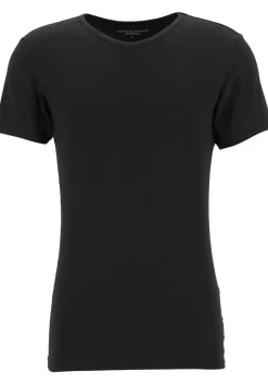 Tommy Hilfiger Cotton stretch T-shirts (3-pack), heren T-shirt V-hals, zwart, grijs en wit