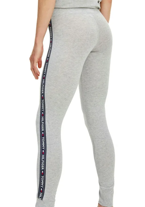 Tommy Hilfiger dames Authentic legging, dun, grijs melange